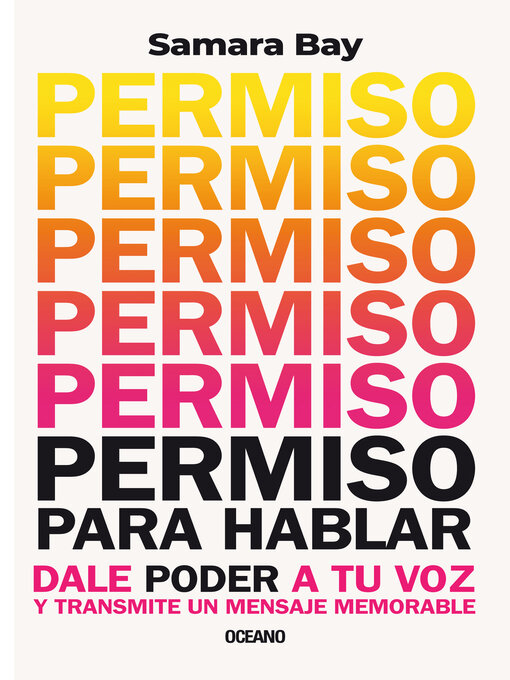 Title details for Permiso para hablar by Samara Bay - Available